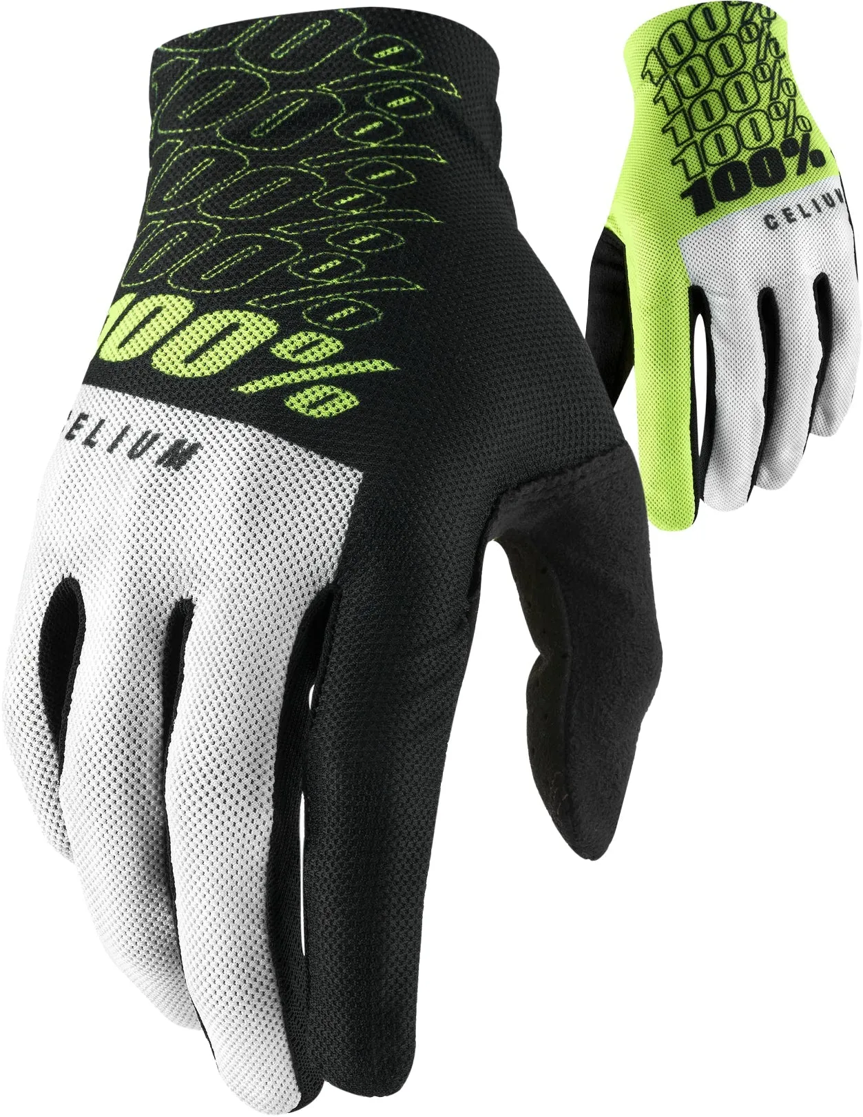 100% Celium Mens MTB Gloves