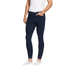 Ariat Mens Tri Factor Knee Patch Breech - Navy