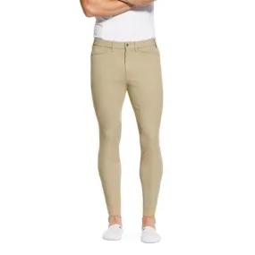 Ariat Mens Tri Factor Knee Patch Breech - Tan