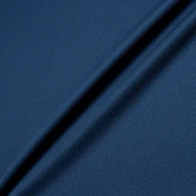 Deep Sky Blue Ribbed Wool