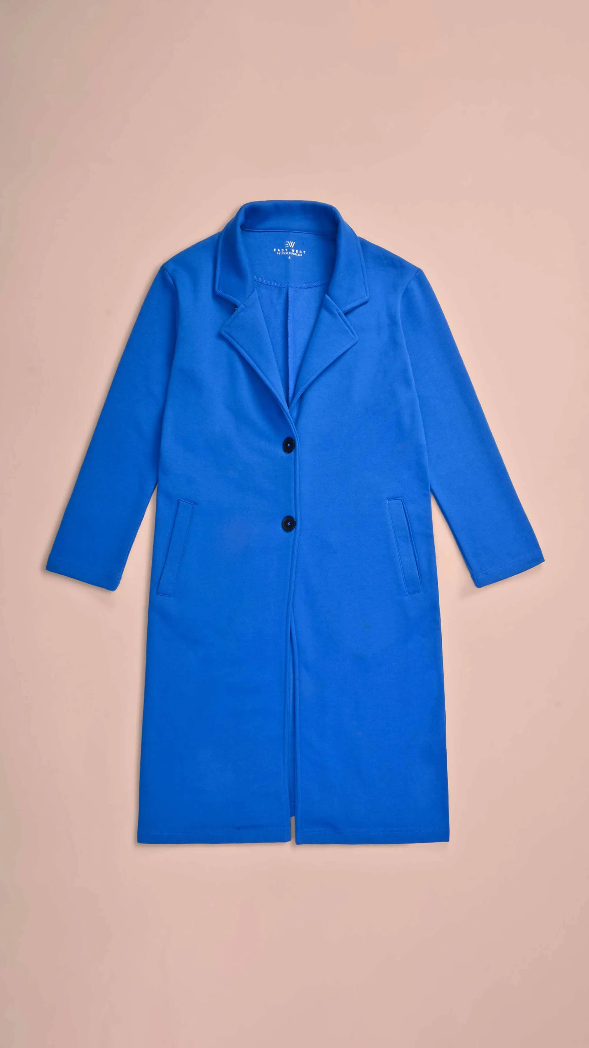 East West Women's Winter Fleece Long Coat