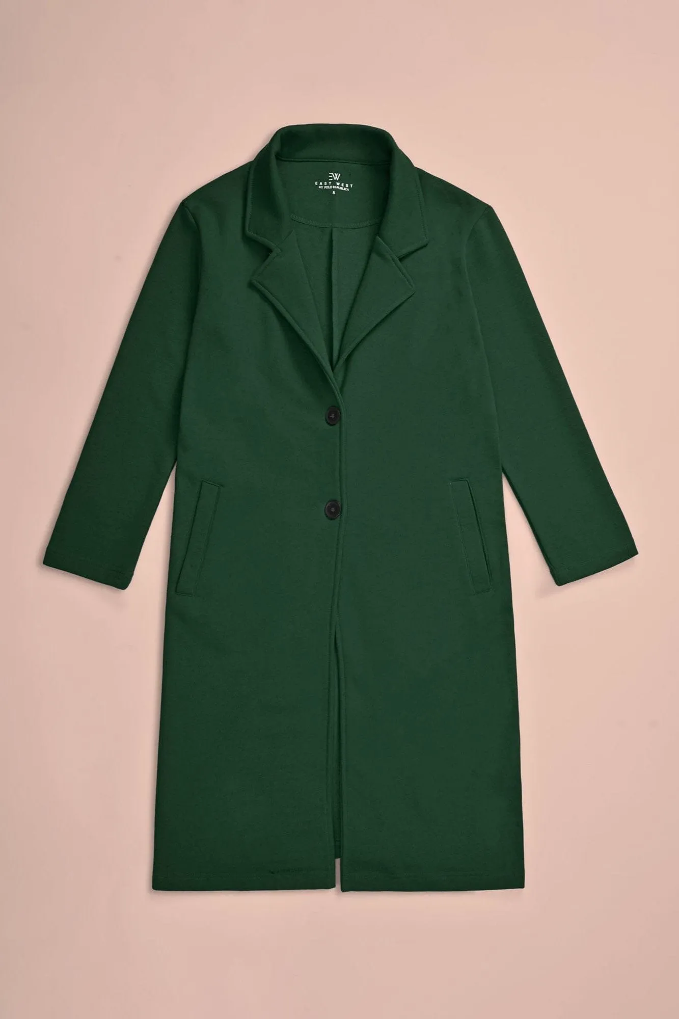 East West Women's Winter Fleece Long Coat