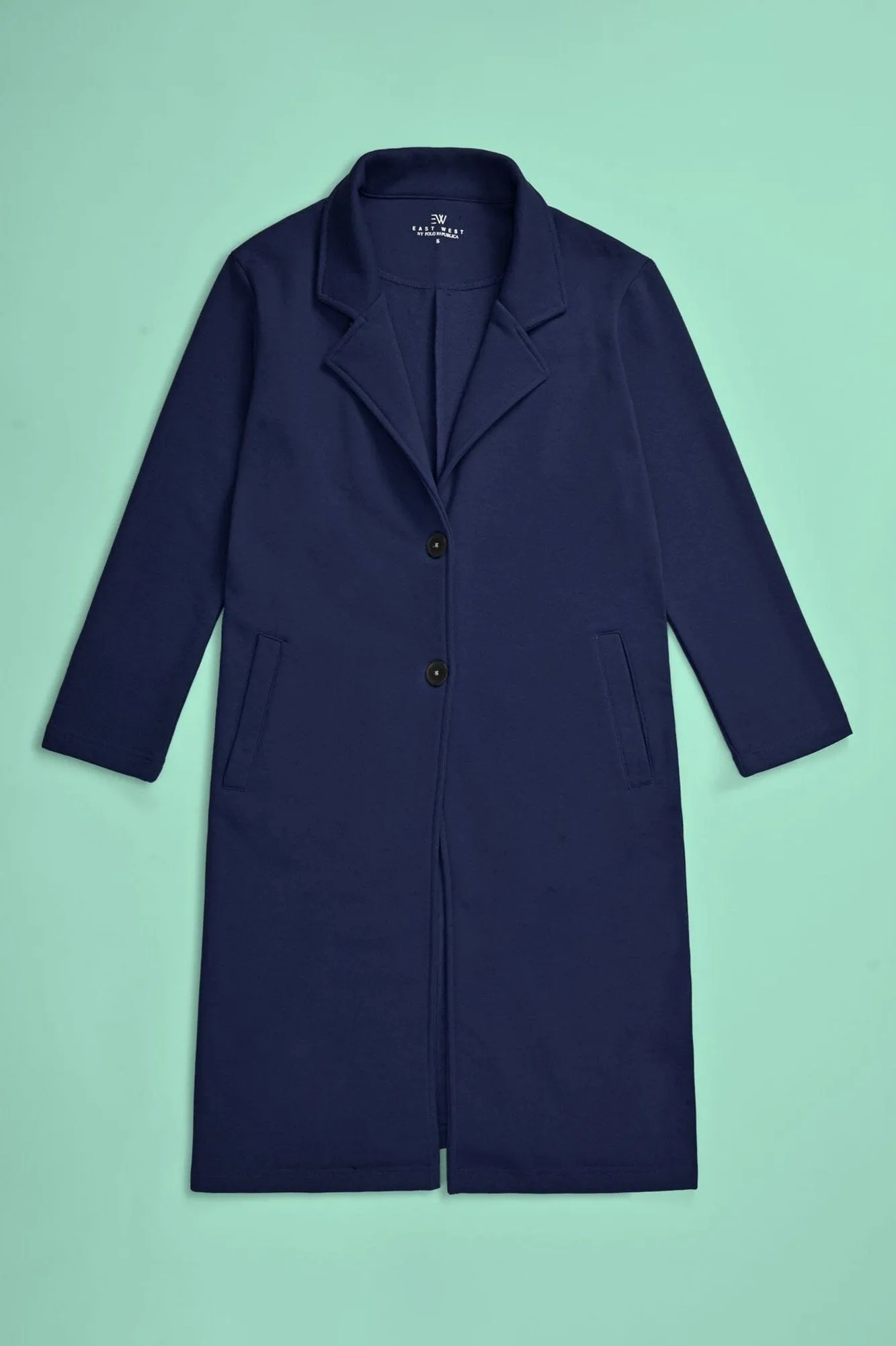 East West Women's Winter Fleece Long Coat