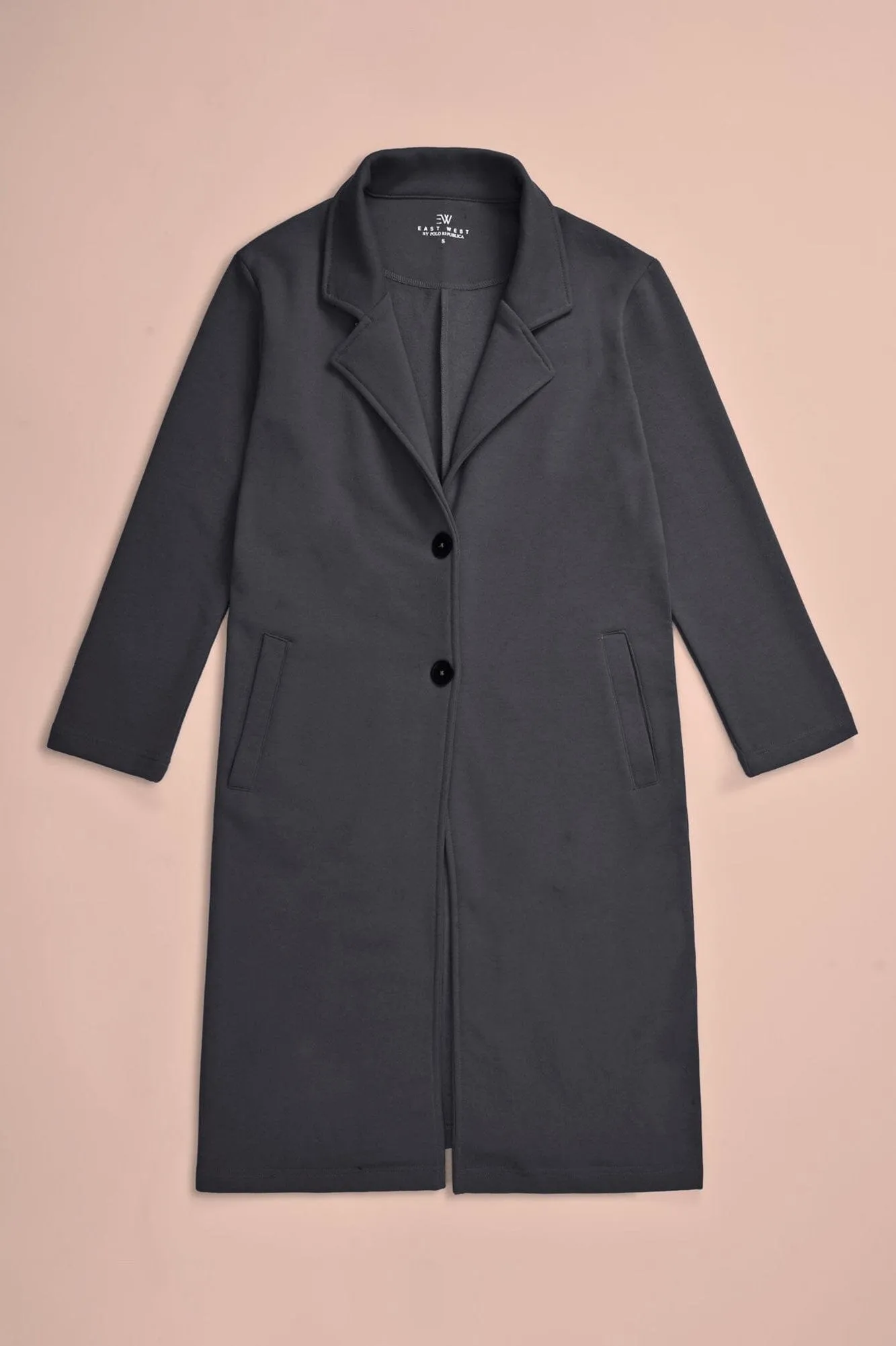 East West Women's Winter Fleece Long Coat