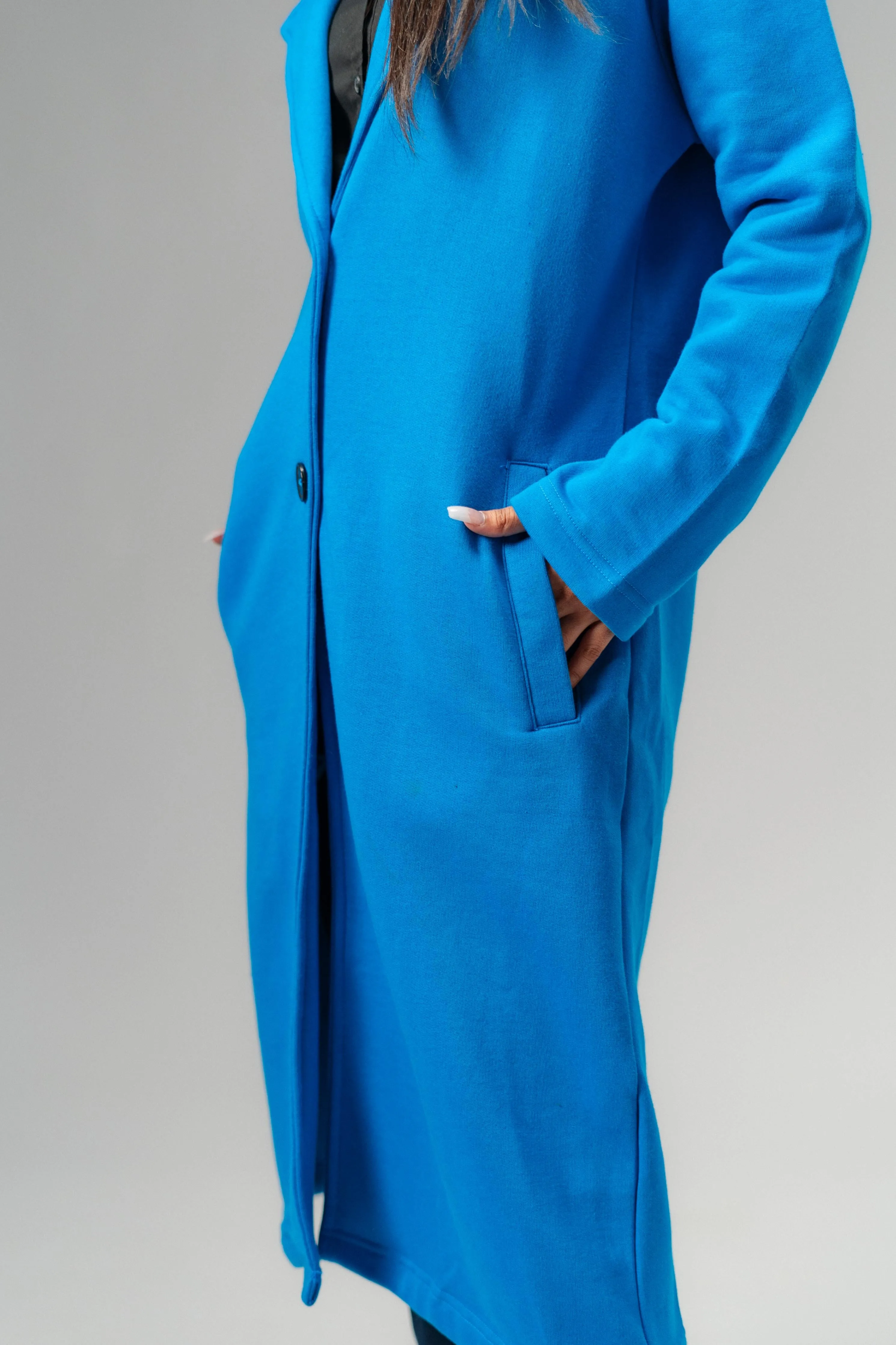 East West Women's Winter Fleece Long Coat