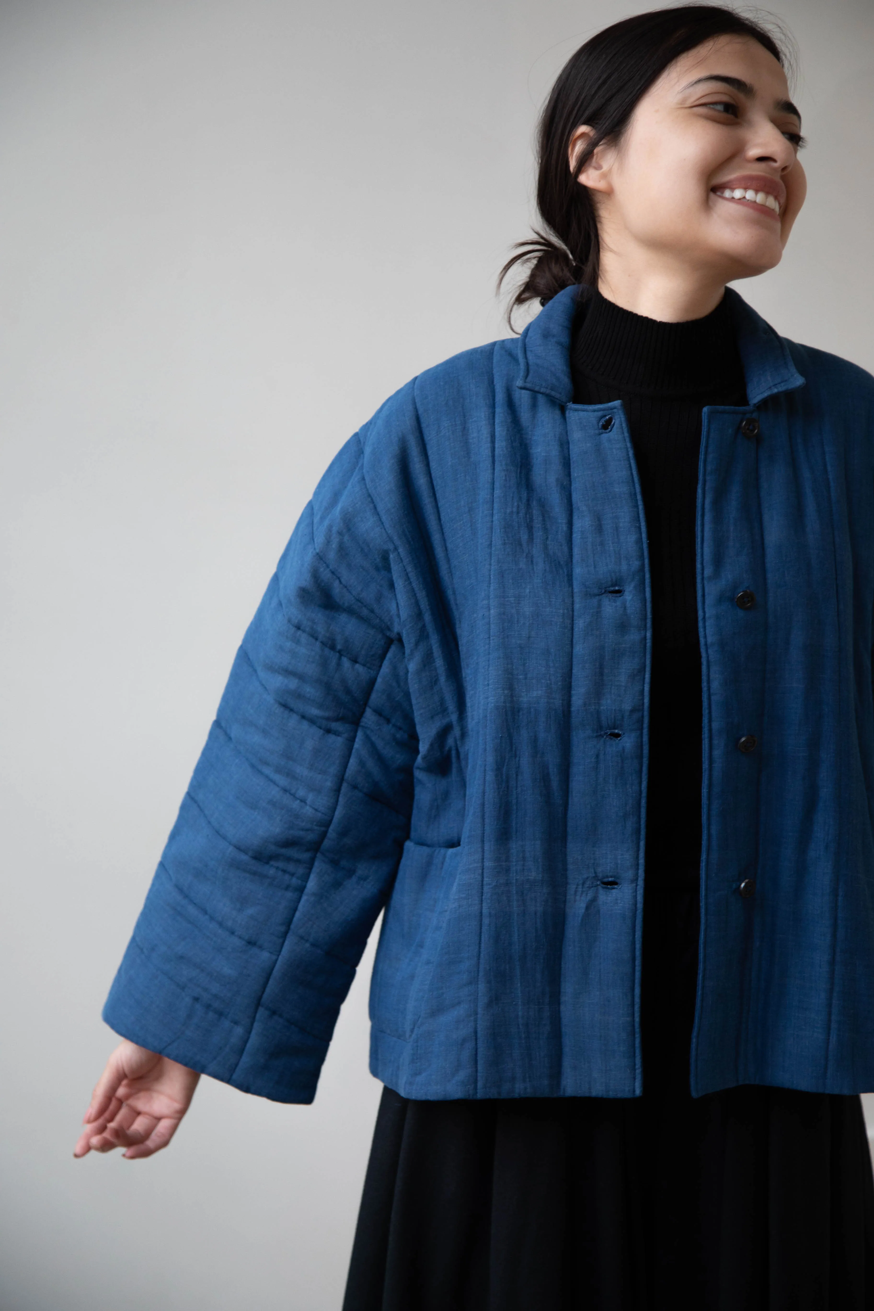 EASTBYEASTWEST | Coombe Jacket in Indigo