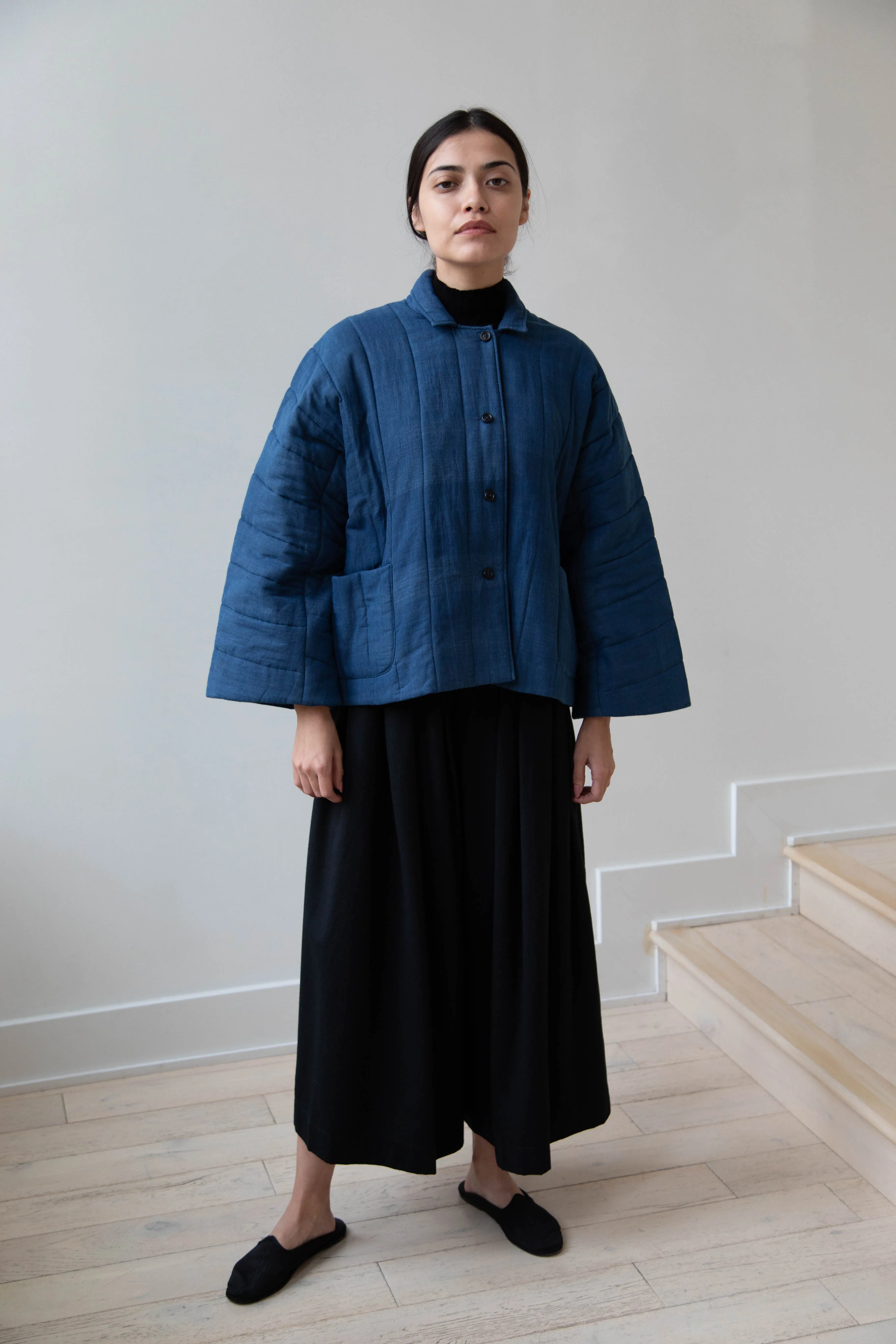 EASTBYEASTWEST | Coombe Jacket in Indigo