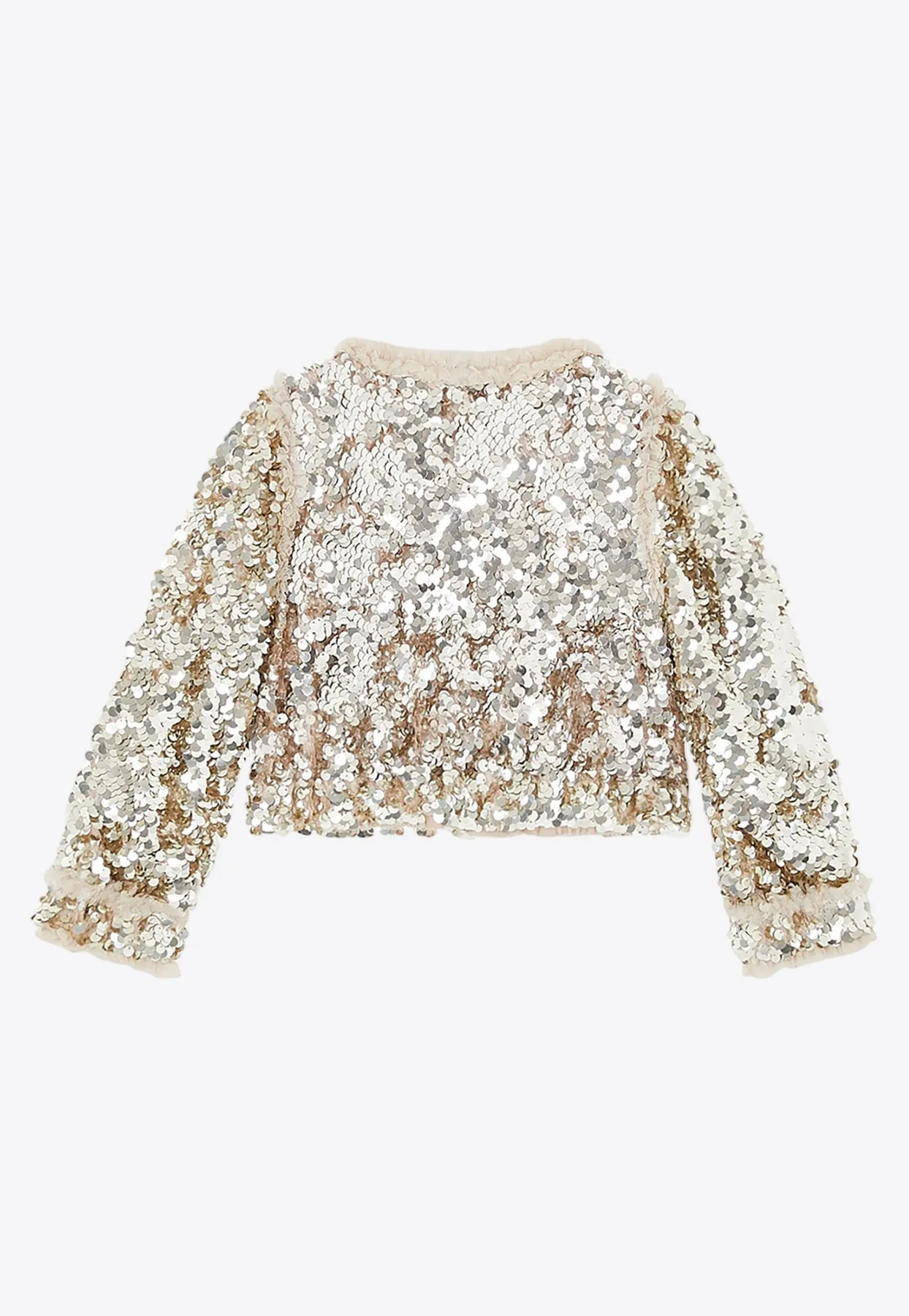 Girls Hallie Sequined Bomber Jacket
