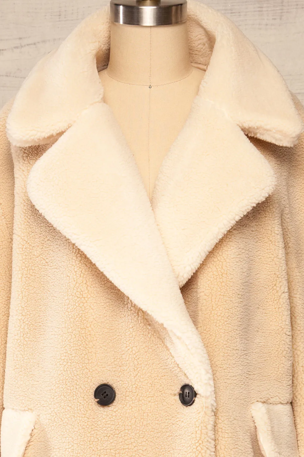 Kamnik | Buttoned Fleece Coat