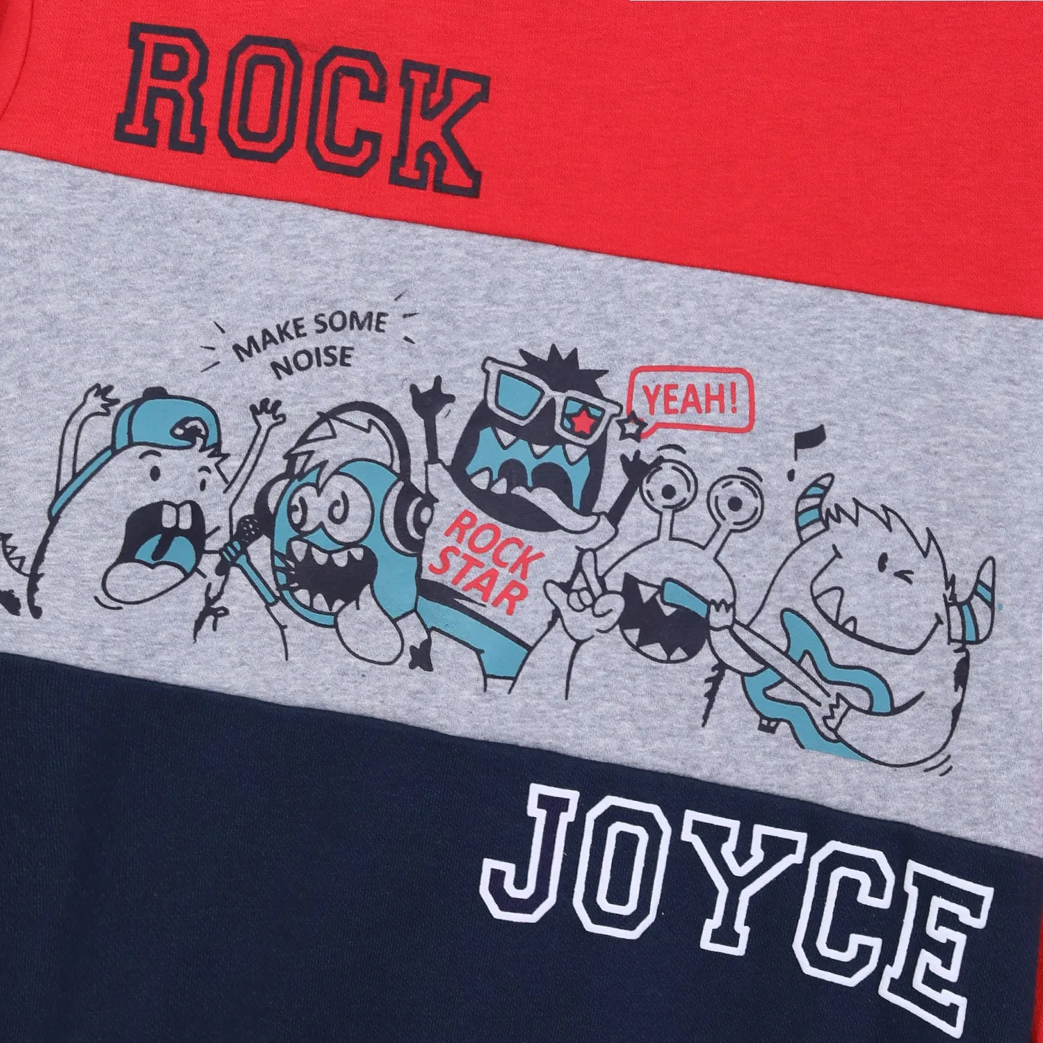 Kids Cut & Sew Graphic Fleece Suit