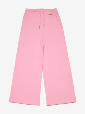 MARNI Girls Wide Leg Trousers in Pink