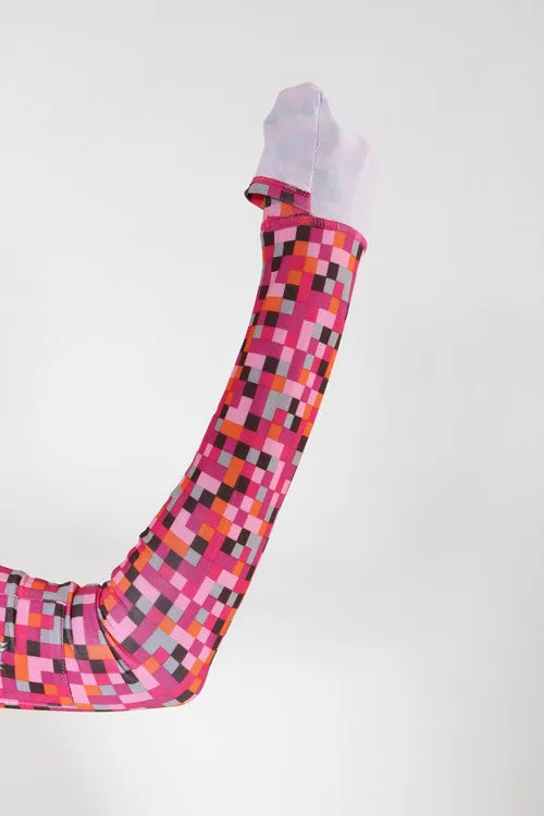 Pink Pixel Arm Sleeves