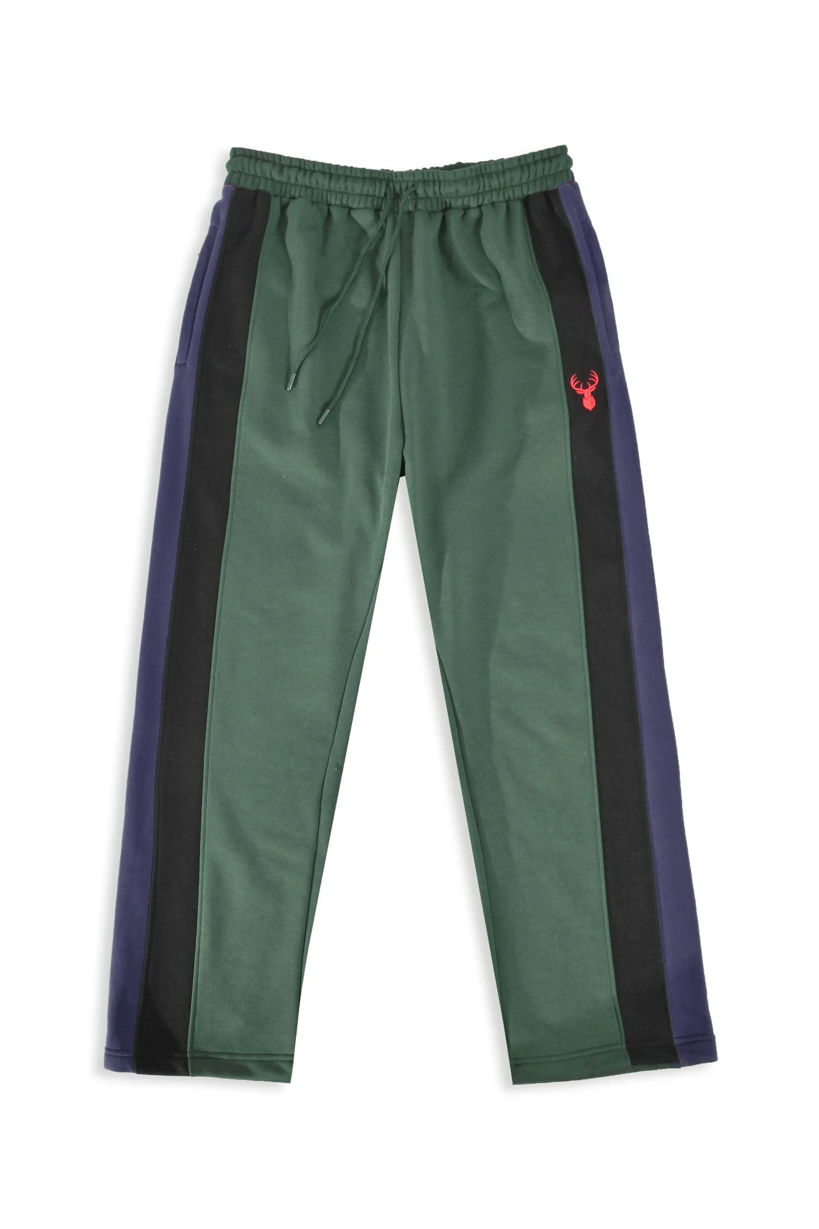 Polo Republica Deer Embroidered Contrast Side Panel Fleece Trousers