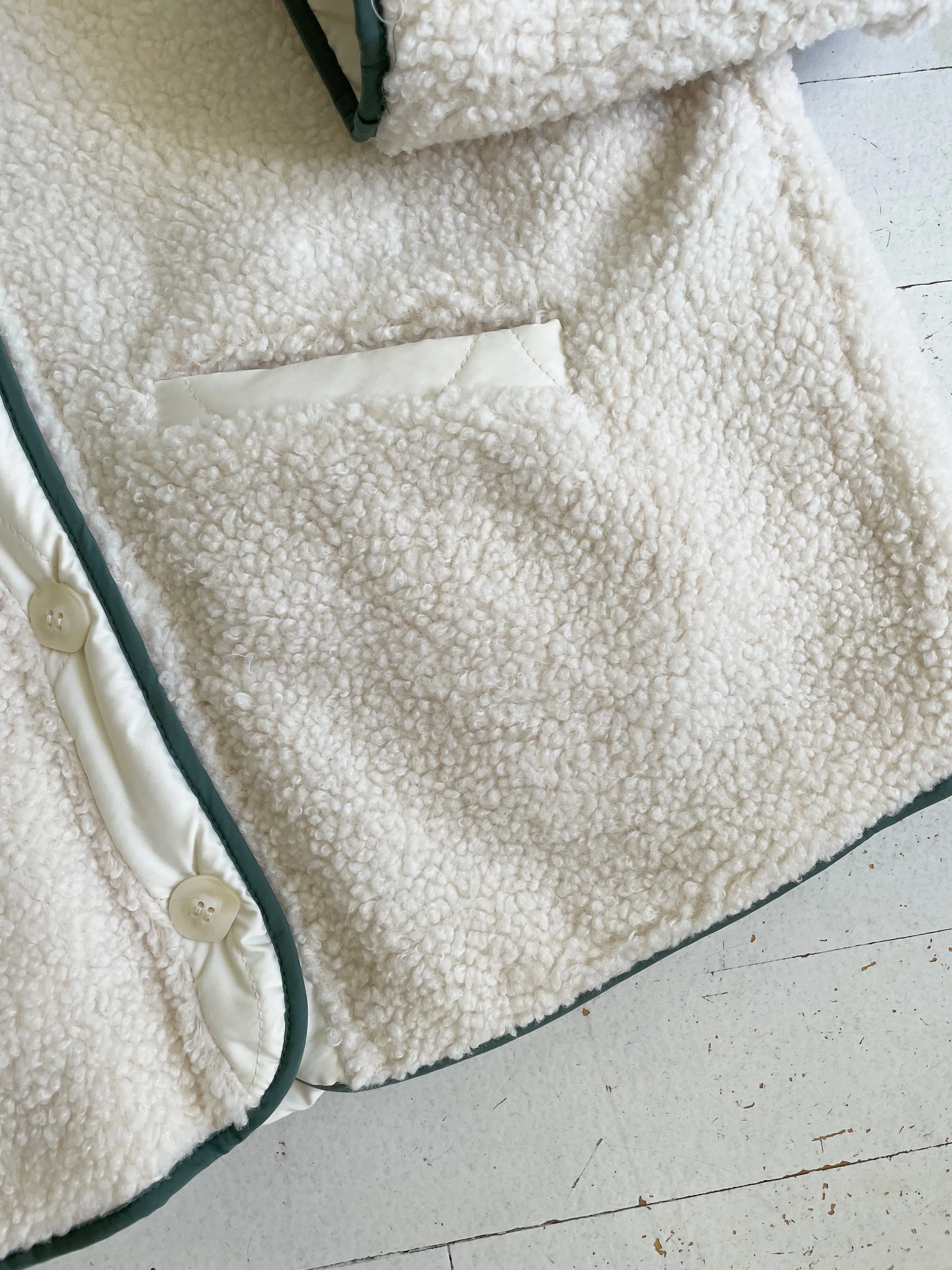 SALE | Quilted Cloud Reversible Coat