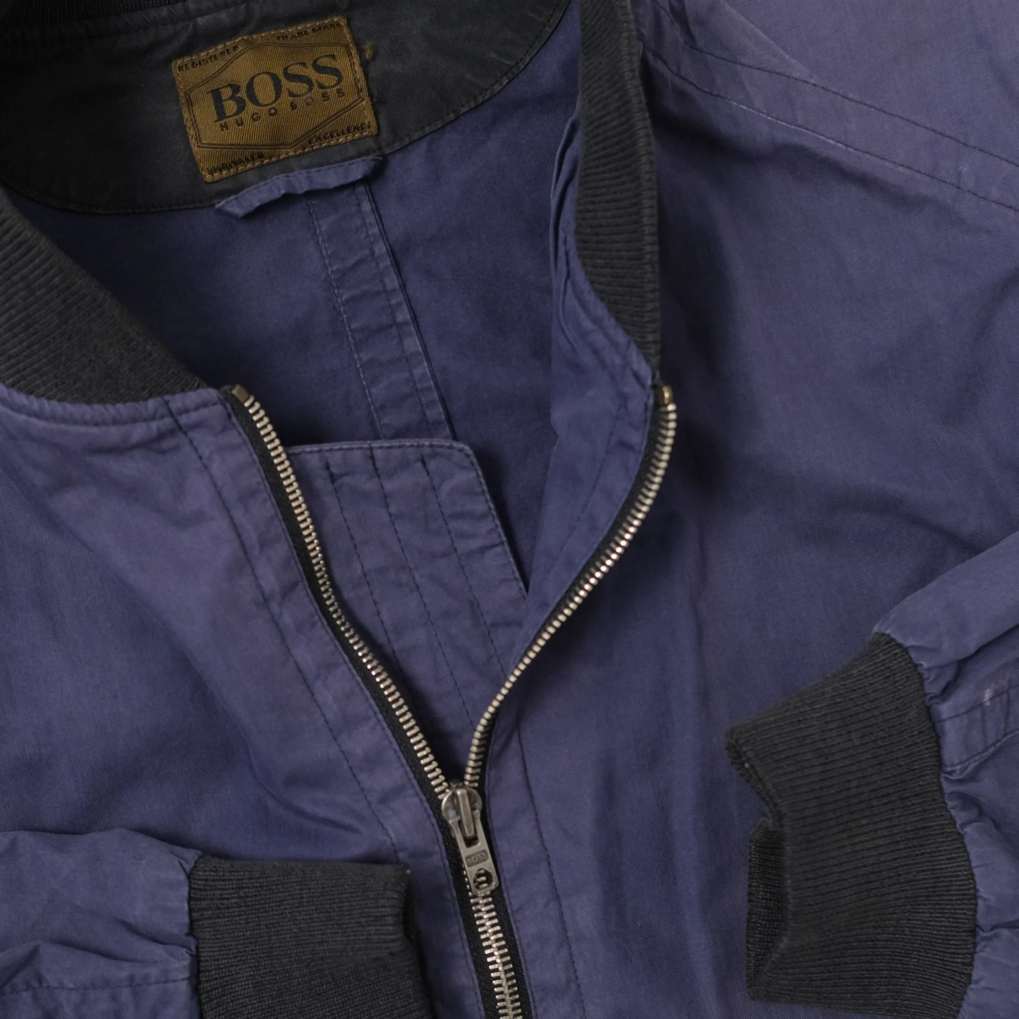 Vintage Hugo Boss Light Bomber Jacket Large
